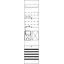 BF17L11 Meter panel, Field width: 1, Rows: 0, 1050 mm x 250 mm x 160 mm, IP2XC thumbnail 20