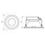 SEGON LED 24W ED 2500lm/830 MAT IP44 70ø white GEN.2 thumbnail 3
