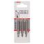 3-piece double ended bit set PH1, PZ1, S 0,6x4,5; PH2, PZ2, S 1,0x5,5; 60 mm thumbnail 2