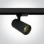 BLACK COB 12W WW HONEYCOMB TRACKSPOT 230V DARK LIGHT thumbnail 1