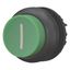 M22S-DH-G-X1 Pushbutton, RMQ-Titan, Extended, momentary, green, inscribed, Bezel: black thumbnail 3