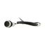 C22-D-S-K01-P62 Pushbutton, Flat, momentary, 1 NC, Cable (black) with non-terminated end, 4 pole, 1 m, black, Blank, Bezel: titanium thumbnail 12