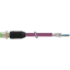 M12 male 0° A-cod. with cable shielded PUR AWG24+22 vt 0.5m thumbnail 1