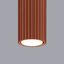 SURFACE-MOUNTED CYLINDRICAL CEILING TUBE CARBON IN RED OCHRE COLOUR thumbnail 3