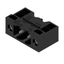 PCB plug-in connector, male header, Flange, THT solder connection, 5.08 mm, Number of poles: 2, 90°, Solder pin length (l): 3.2 mm, tinned, black, Box thumbnail 3
