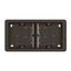 SURFACE MOUNTING BOX 2 GANG BLACK thumbnail 4