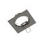 Spot luminaire housing PORTO, IP20, square, black chrome thumbnail 1