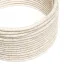 Linen White Melange Textile Cable - The Original Creative-Cables - RN01 round 2x0.75mm / 3x0.75mm thumbnail 1