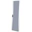 Glas door, full width, for S-RACK 16U, W=600, RAL7035 thumbnail 1