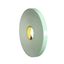 3M™ Double Coated Urethane Foam Tape 4032, White, 19 mm x 66 m, 0.8 mm thumbnail 1