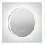 WHITE ROUND MIRROR 20W CCTV IP44 230V DIMMABLE thumbnail 1