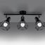 CEILING LAMP ARTEMIS 3 BLACK E14 3X40 IP20 thumbnail 5