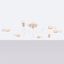 TIMBO CHANDELIER 8 WHITE 8XE27 thumbnail 2