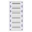 Distribution board insert KVN 60mm, 2-24K, 6-rows thumbnail 2