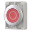 M30C-FD-R-X0 Pushbutton, RMQ-Titan, Flat, momentary, red, inscribed, Metal bezel thumbnail 2
