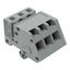 1-conductor female connector, angled CAGE CLAMP® 2.5 mm² gray thumbnail 1