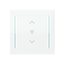 LFDW/A.1.70.1-44G Cover plate with legend with Symbol "dimming" studio white - Trevion® thumbnail 1