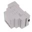 GSM remote control relay (CLIP); 2xOUT, 2xIN; gate control; 230V AC; 2NO/NC; DIN rail mounting thumbnail 4